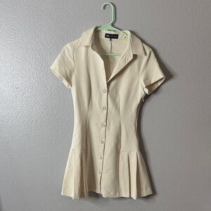 Zara Off-White Dress